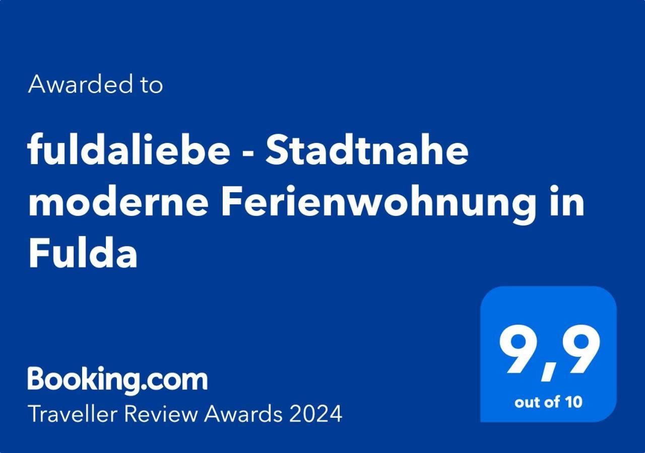 Fuldaliebe - Stadtnahe Moderne Ferienwohnung In Fulda Dış mekan fotoğraf